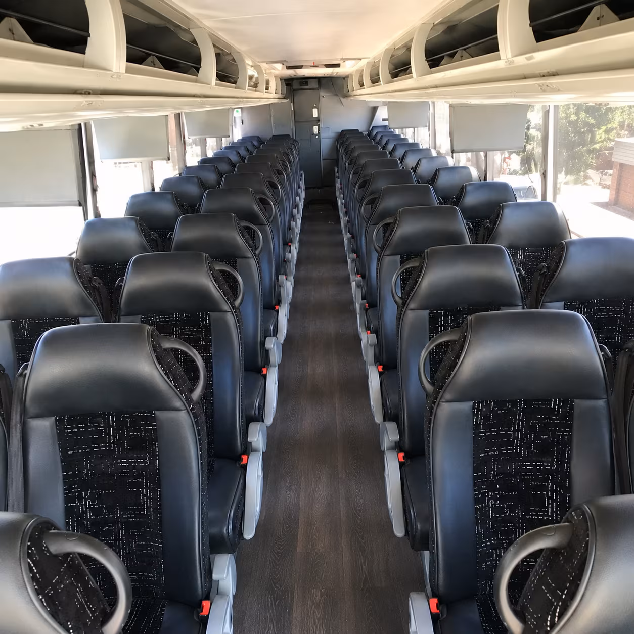 chandler charter bus interior gallery