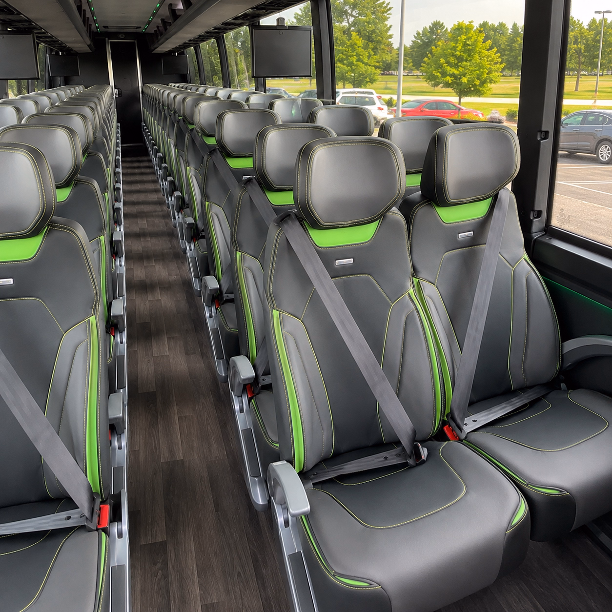 maricopa charter bus rental inside