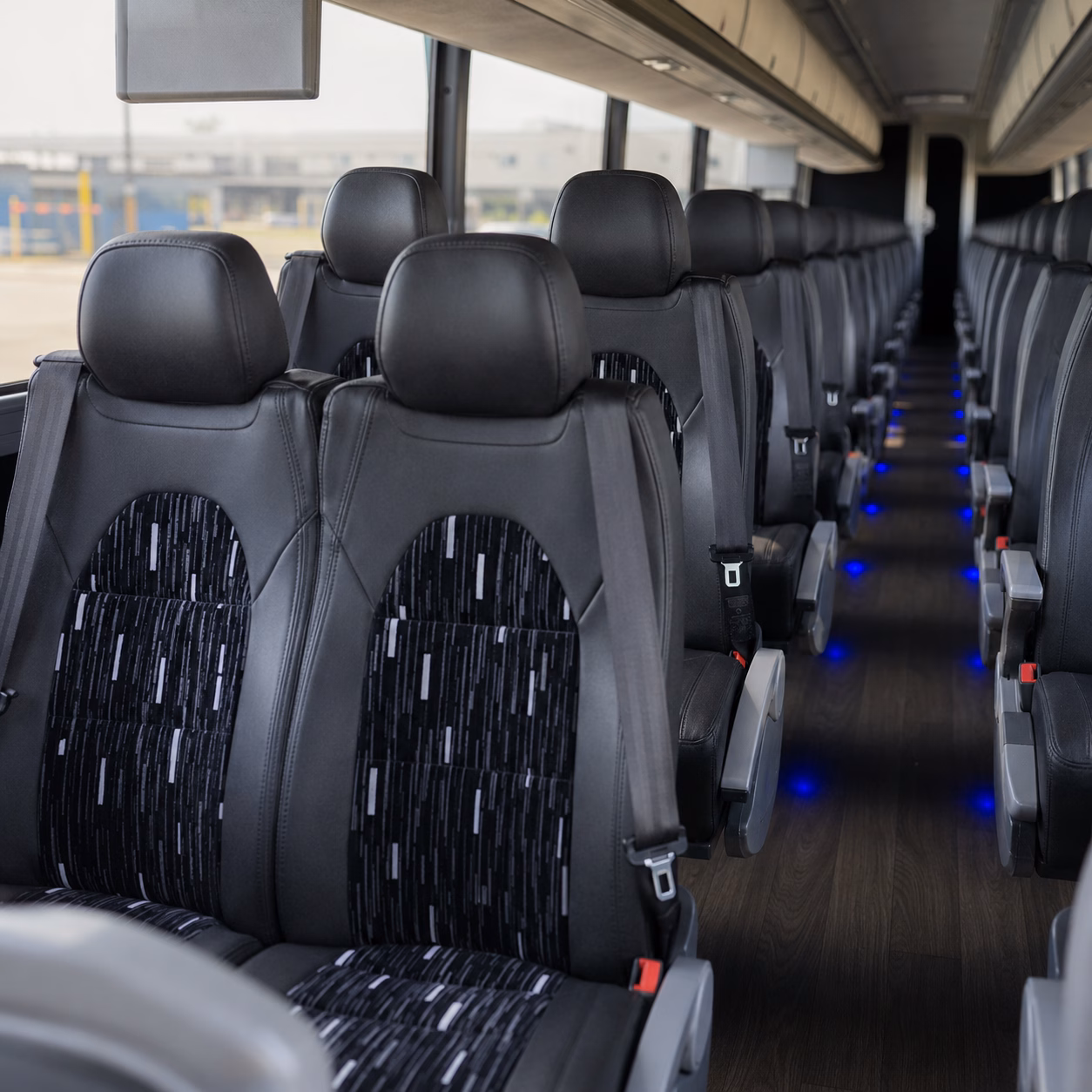 scottsdale charter bus rental interior