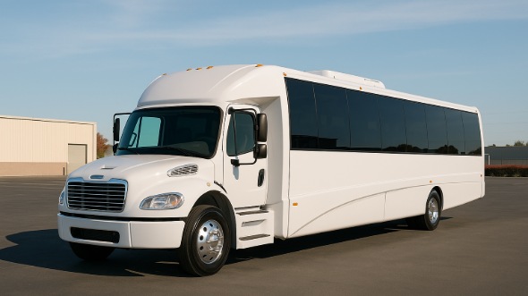 Exterior of Charter Bus Company Casa Grande's 18 Passenger Minibus in Casa Grande