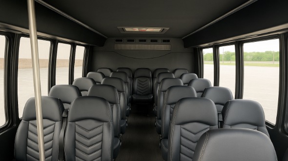 casa grande 20 passenger minibus inside