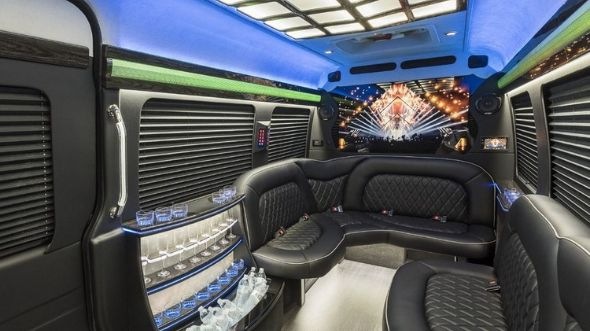 casa grande sprinter limo rental inside