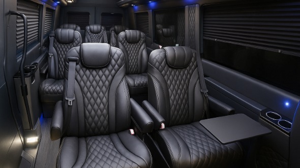 casa grande sprinter van with driver interior